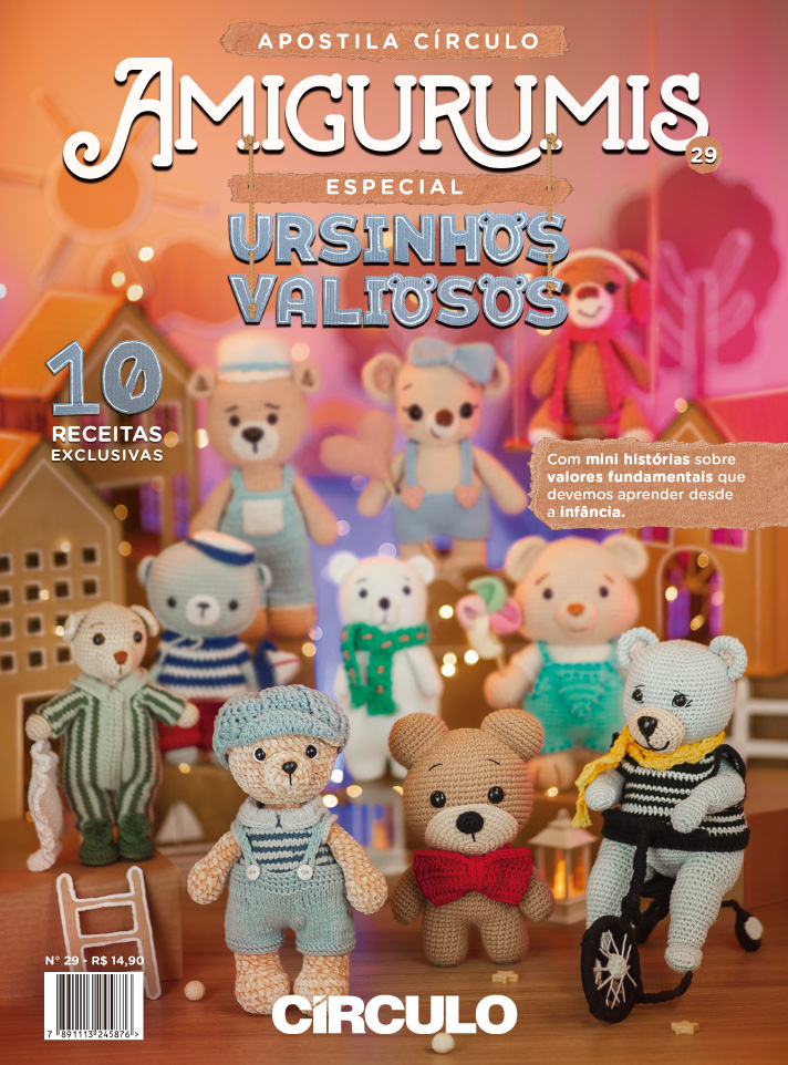Special Amigurumi Adorable Teddy Bears Booklet