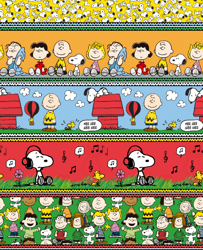 Coleção de Tecidos Peanuts