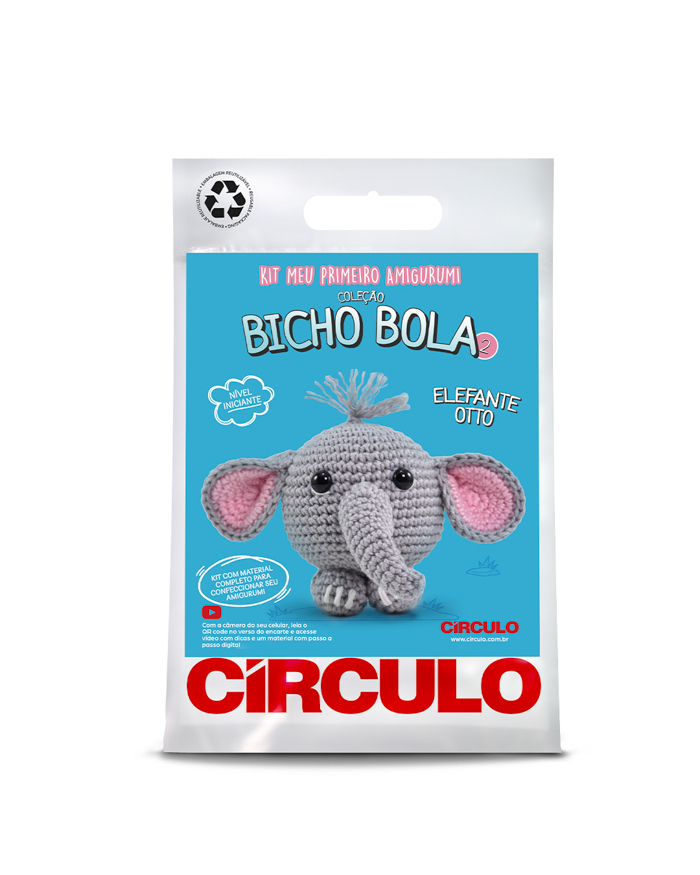 Kit Meu Primeiro Amigurumi – Coleção Bicho Bola 2