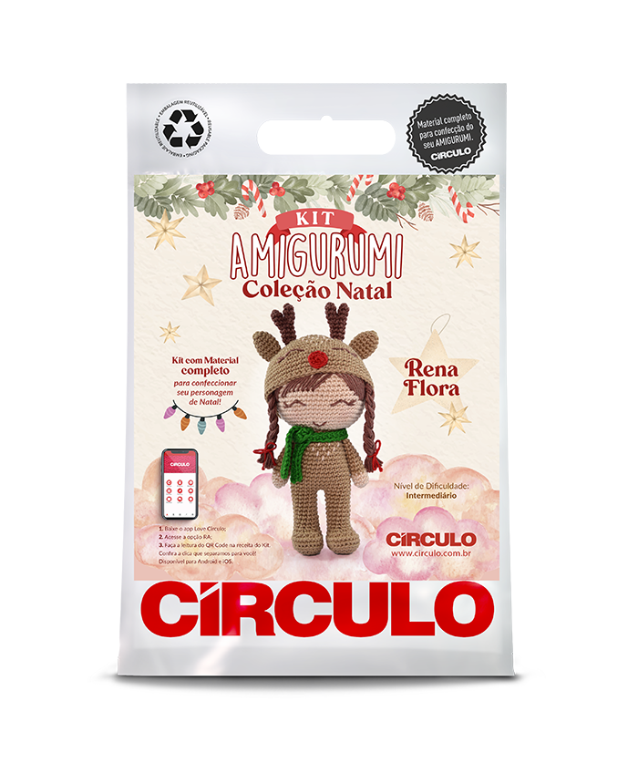 Kit Amigurumi Coleção Natal 2023