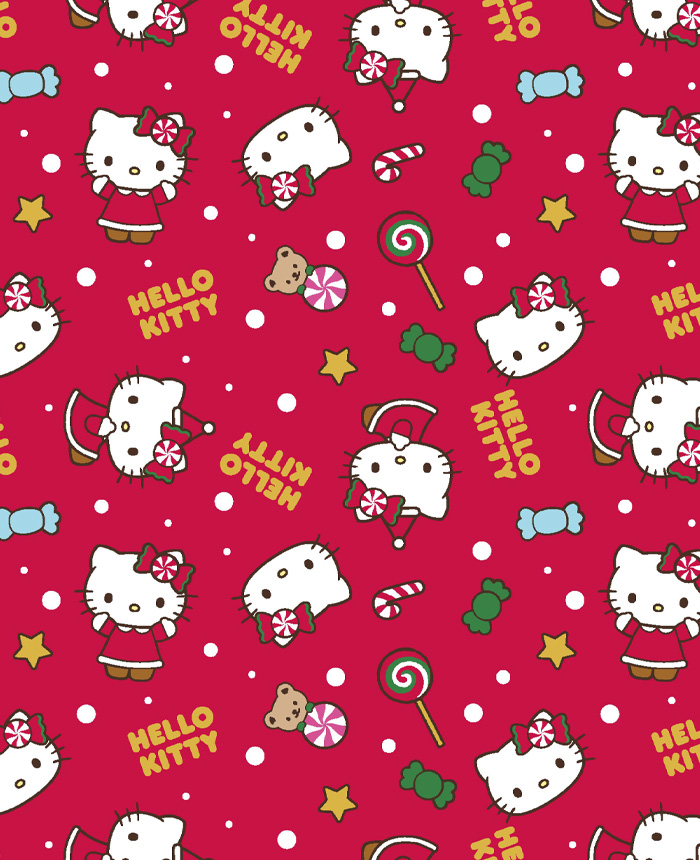 Coleção de Tecidos de Natal Hello Kitty®