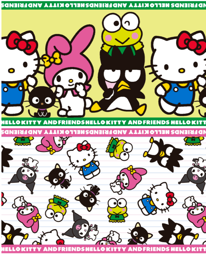 Coleção de Tecidos Hello Kitty and Friends Círculo®