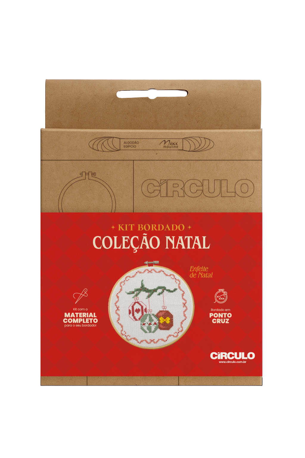 Kit Bordado Coleção Natal