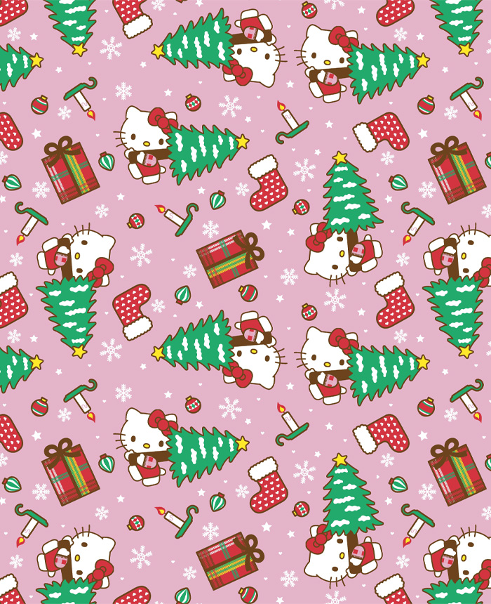 Coleção de Tecidos de Natal Hello Kitty®