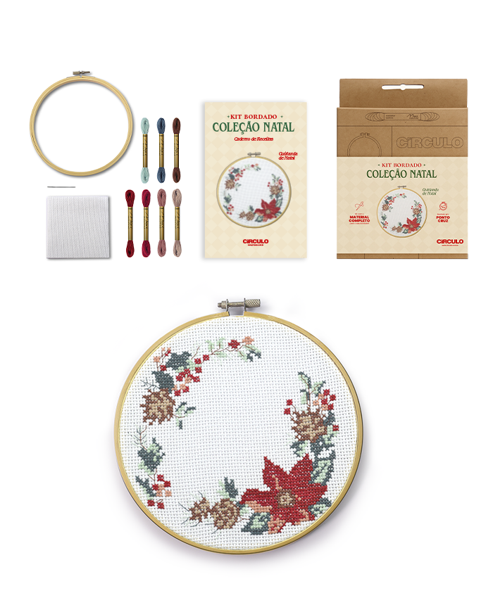 COLOR 2 - CHRISTMAS WREATH