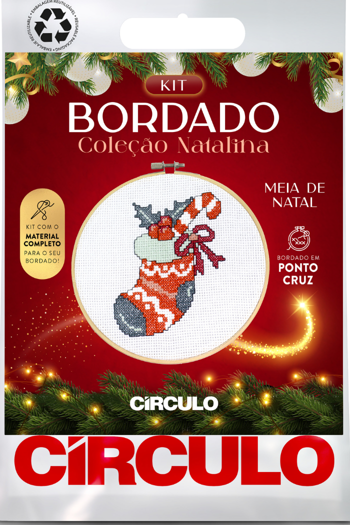 COLOR 30 - CALCETÍN DE NAVIDAD