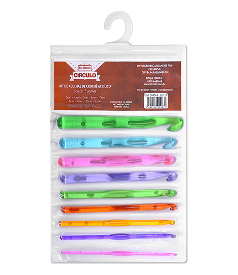 Kit Agujas de Crochet Acrílico
