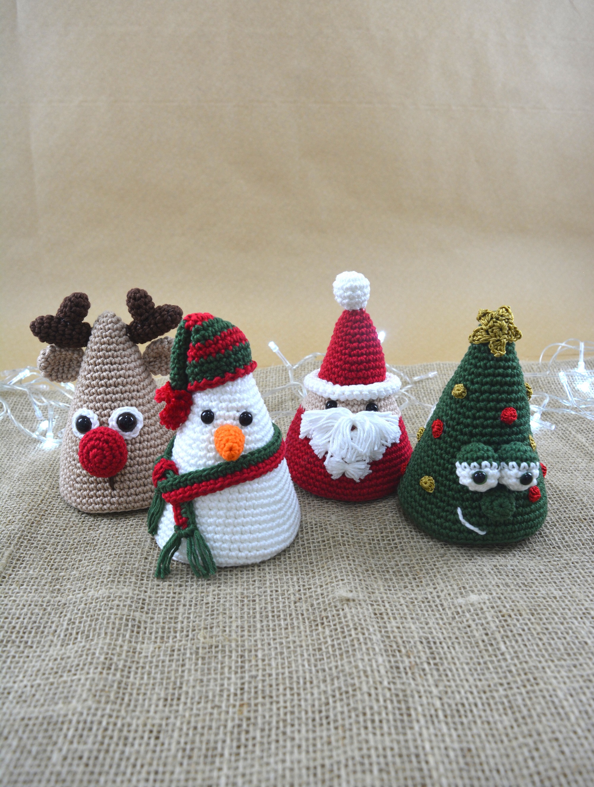 Coleção de Natal Amigurumi