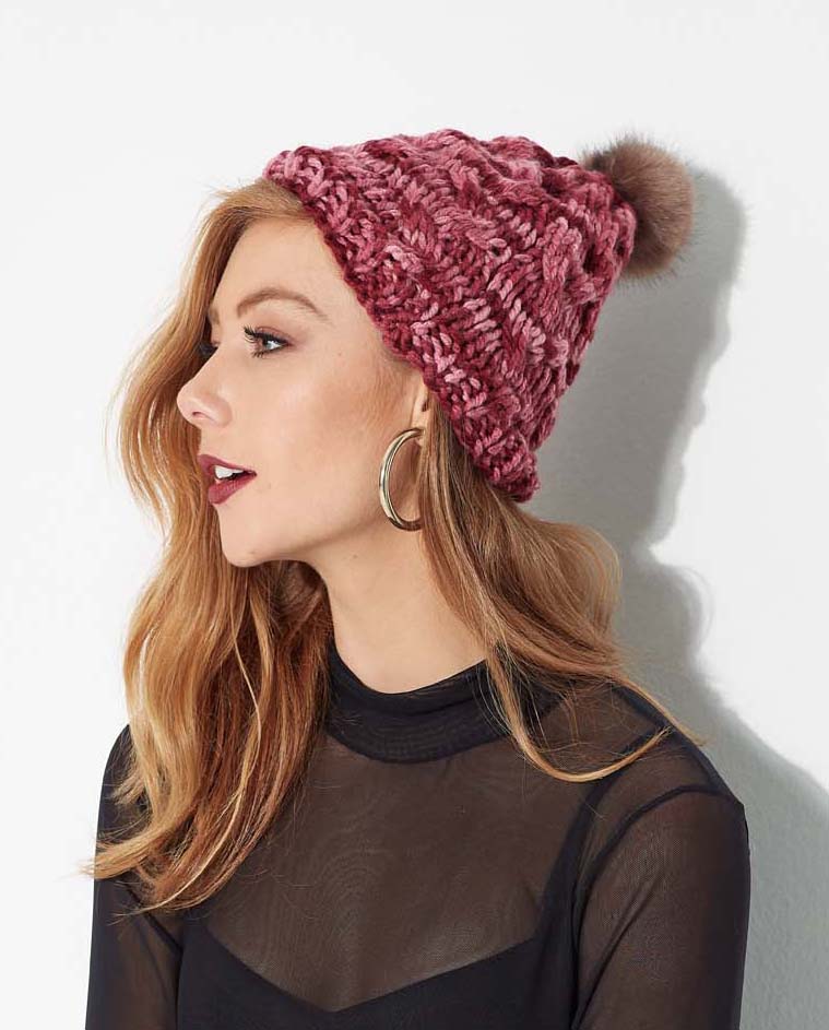 GORRO FÁCIL COLORS VINHO