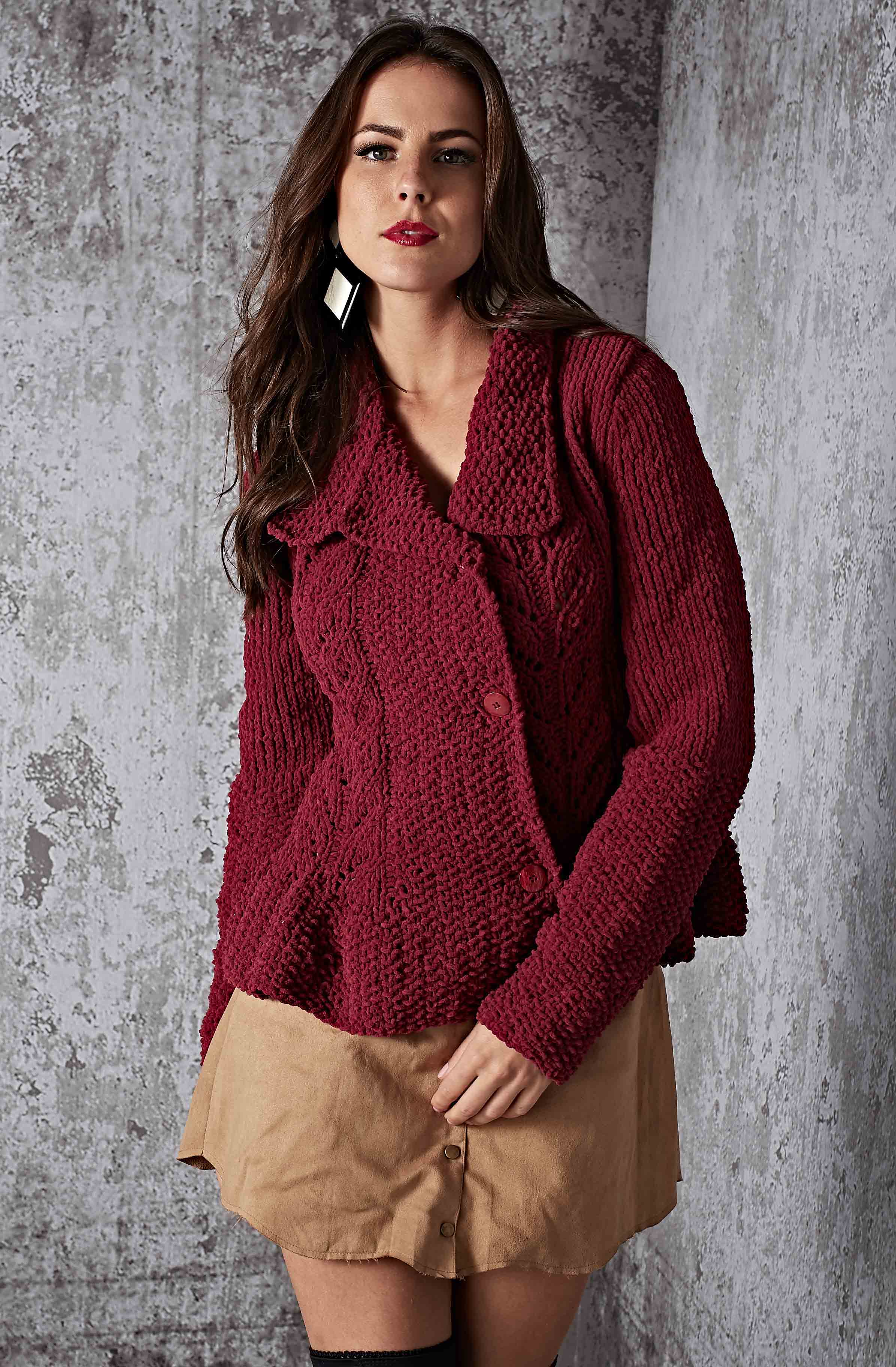 Jaqueta Peplum Veludo