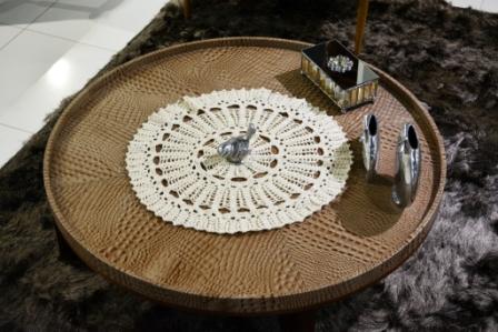 Toalha de Mesa Anne Brilho Natural