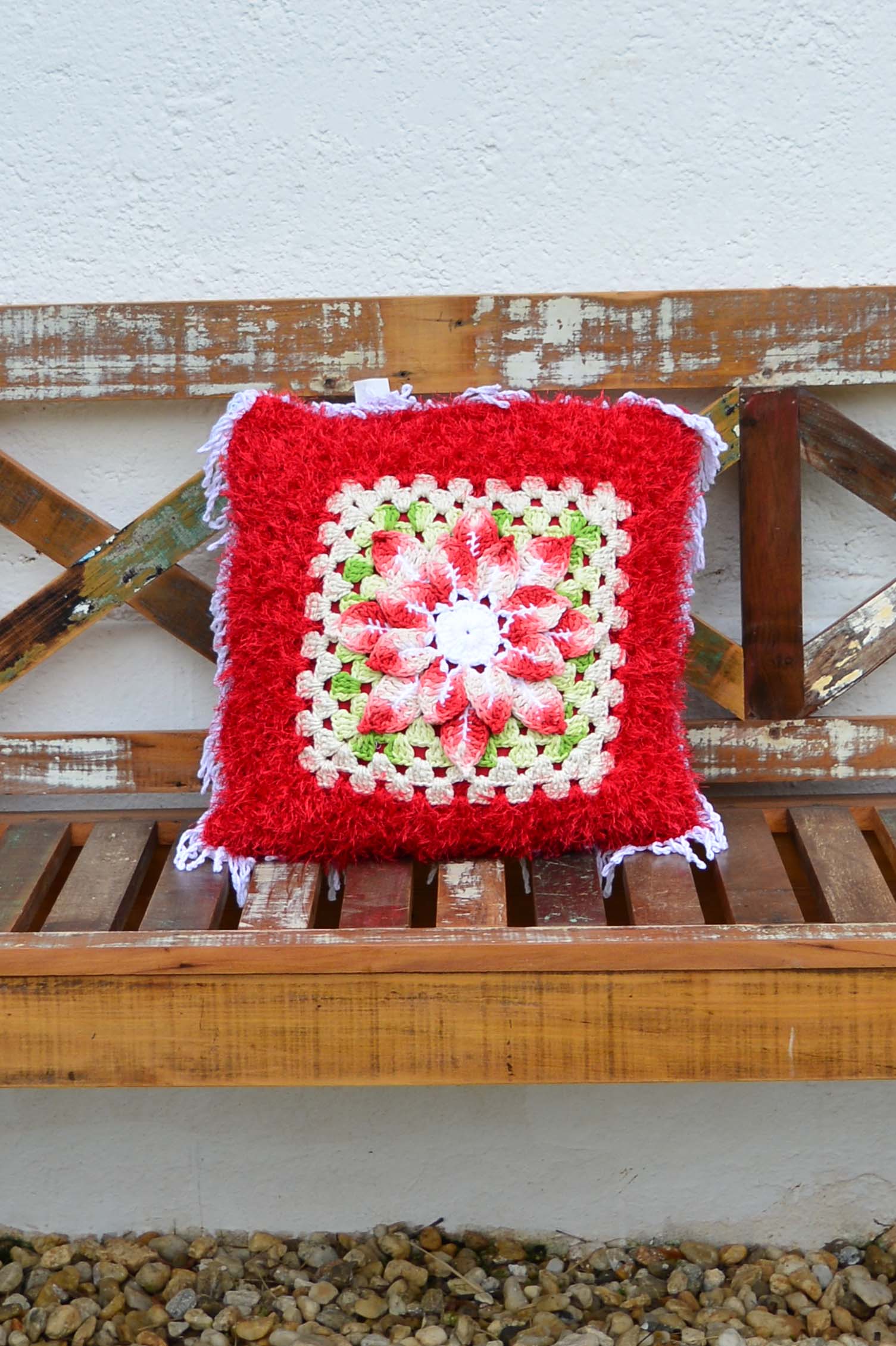 Capa Almofada Decore Vermelho
