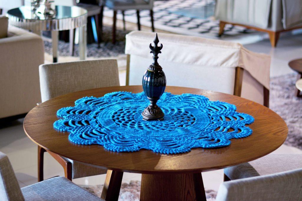 Toalha de Mesa Azul