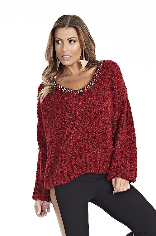 Blusa Marsala Açucena