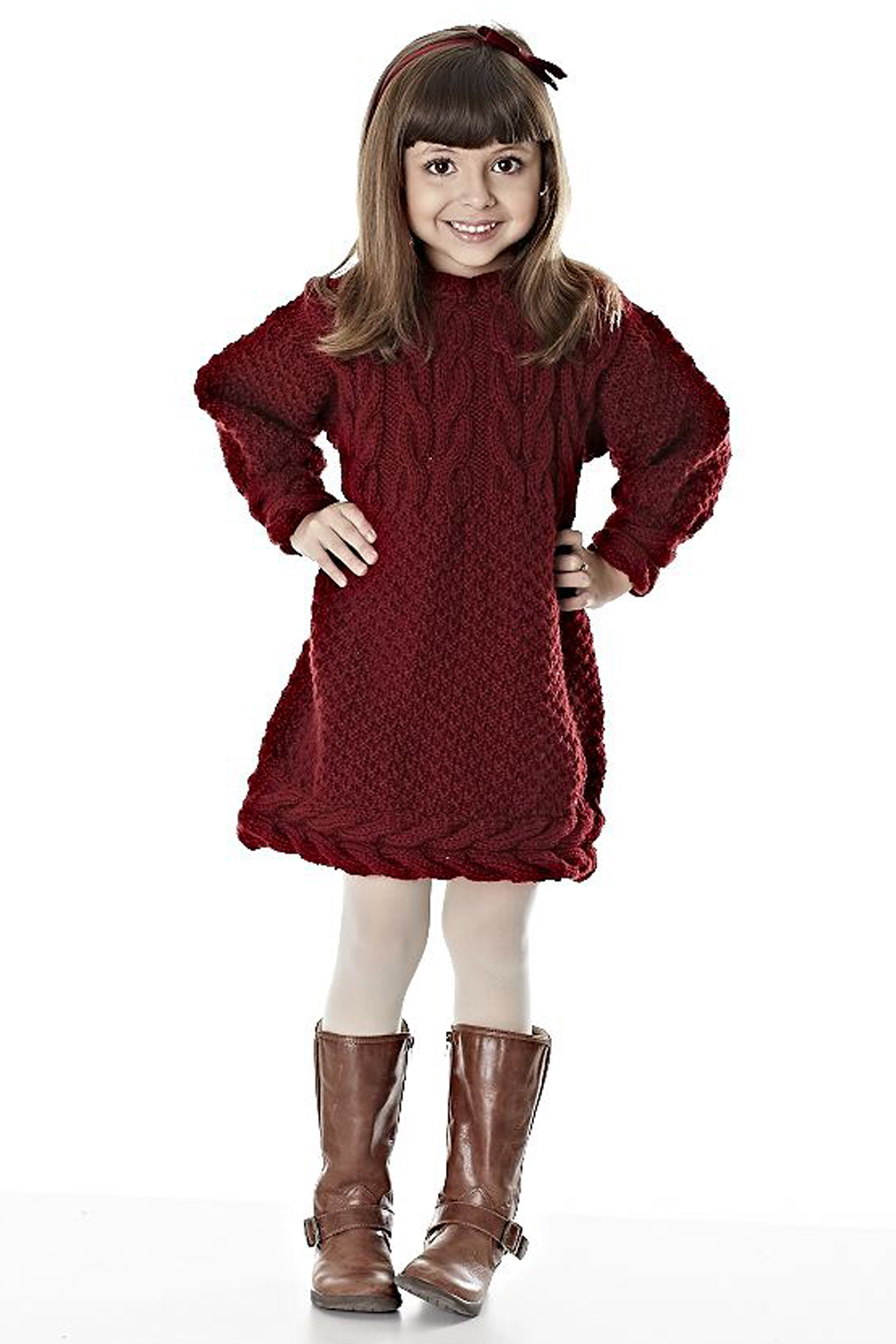 Vestido Bordô Mollet