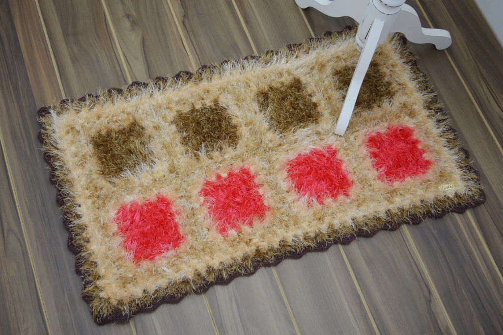 Tapete Quadrados Decore Luxo