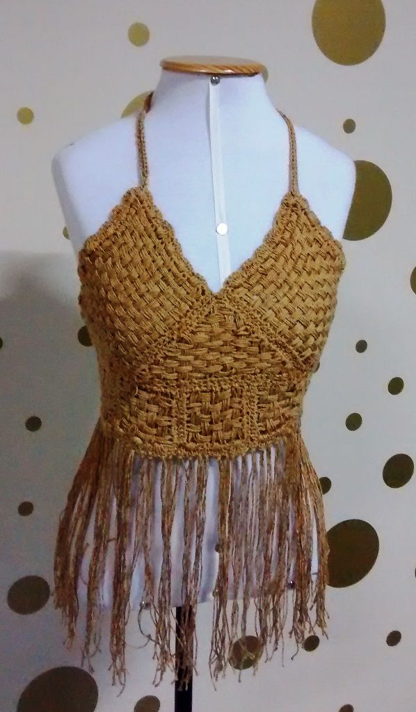 Cropped Glamour em Patch Tear