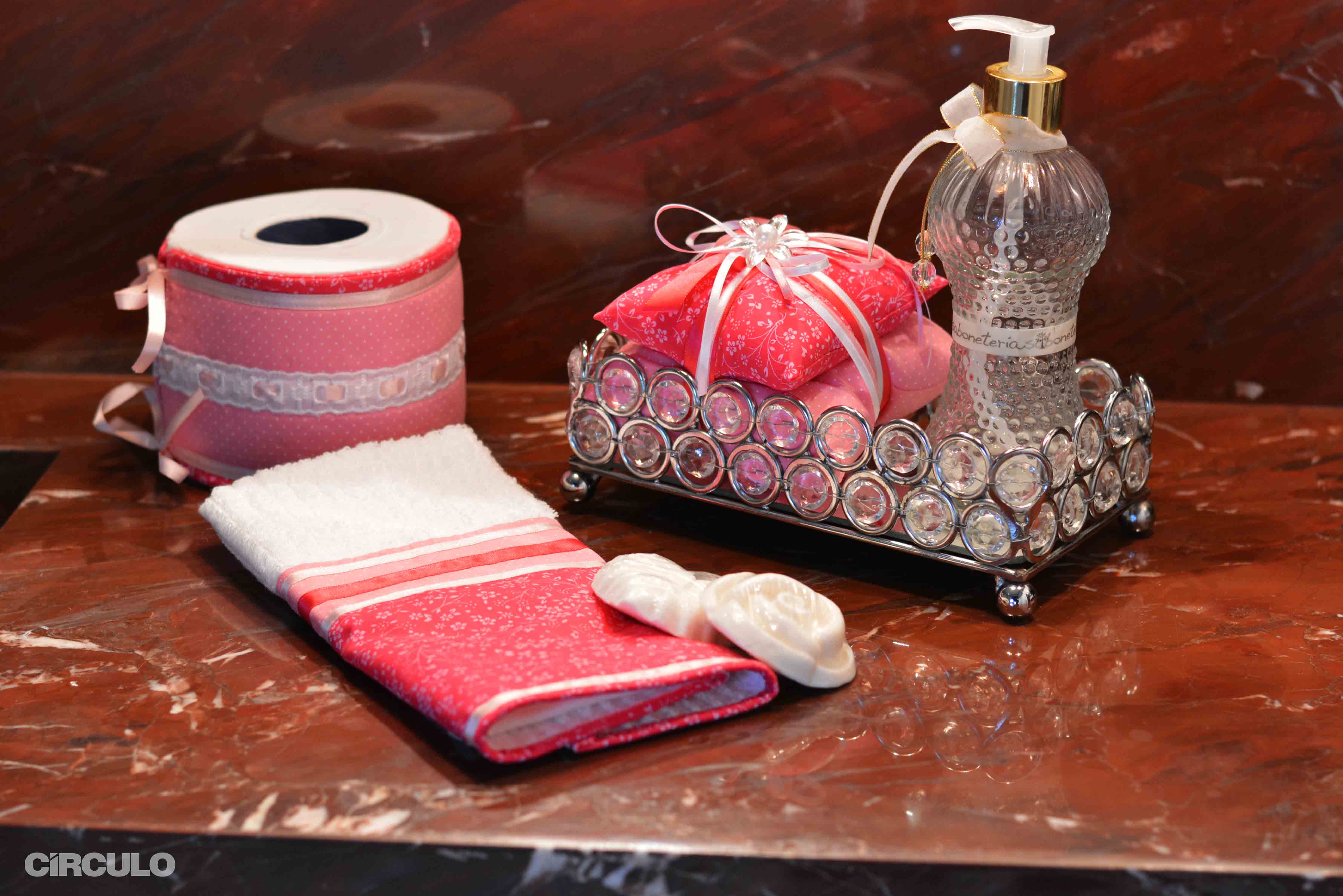 Kit Lavabo Floral