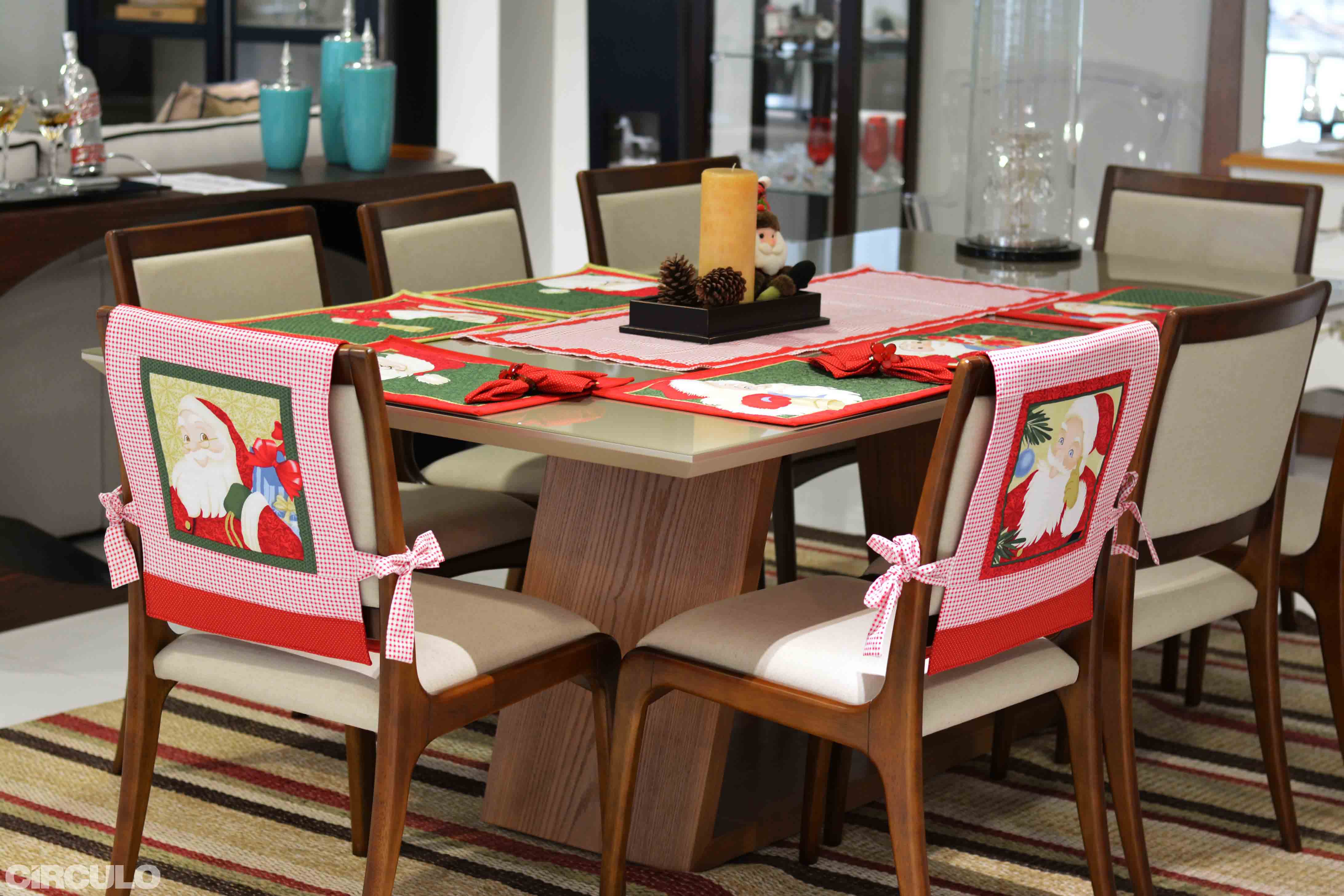 Jogo de Mesa Completo Natal