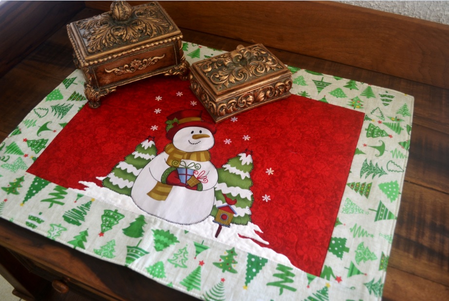 Natal - Trilho Boneco de Neve