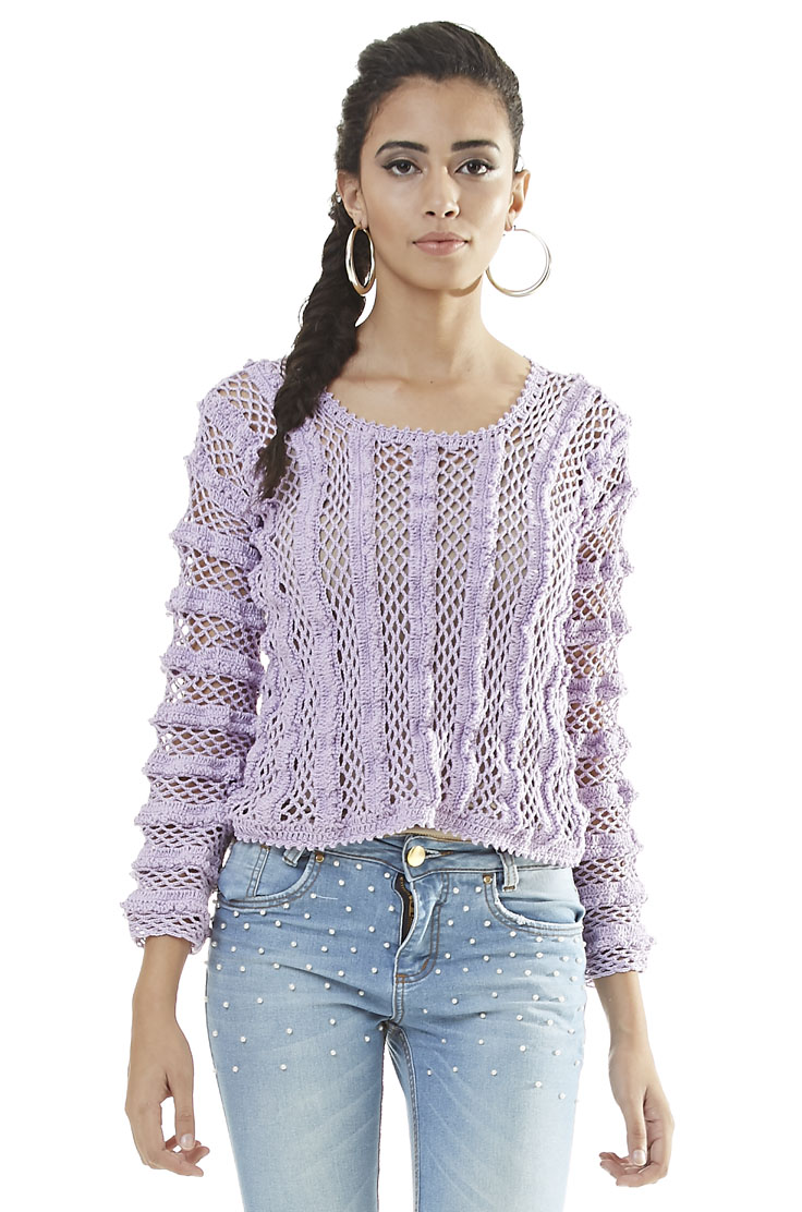 Blusa Motivos Verticais