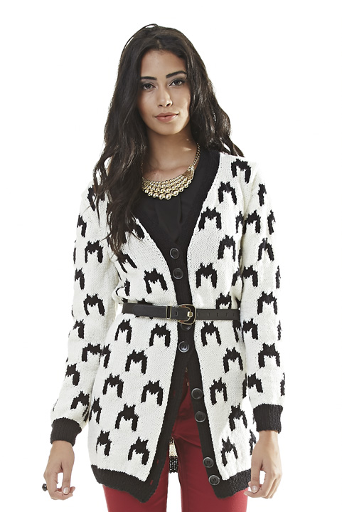 Casaco Jacquard
