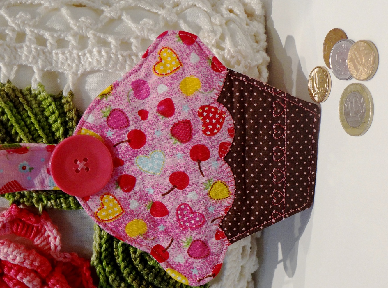 Porta Moedas Cupcake