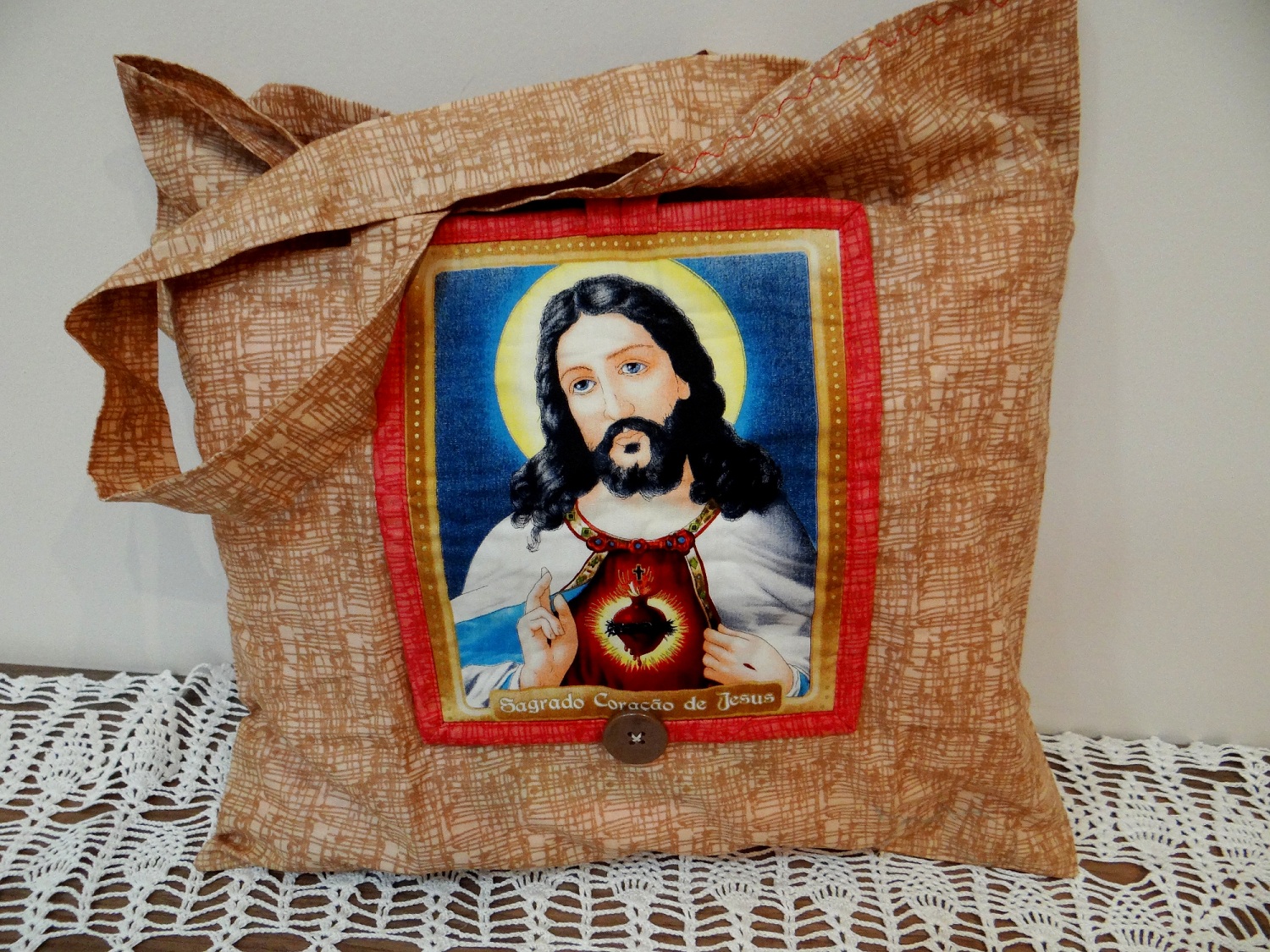 Ecobag Sagrado Coração de Jesus