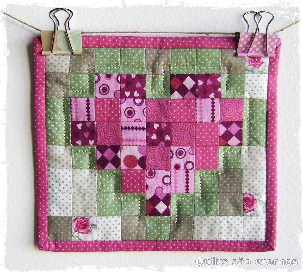 Descanso de Caneca Pixel Heart