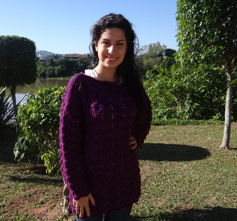 Blusão Beringela