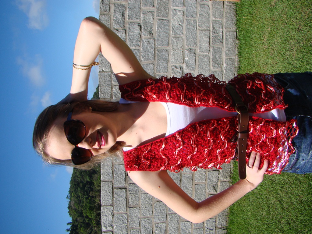 Colete Sensual Cetim