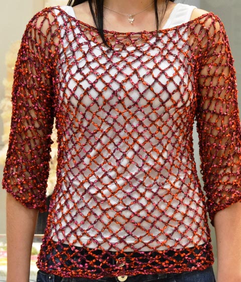 Blusa Laranja Melodia