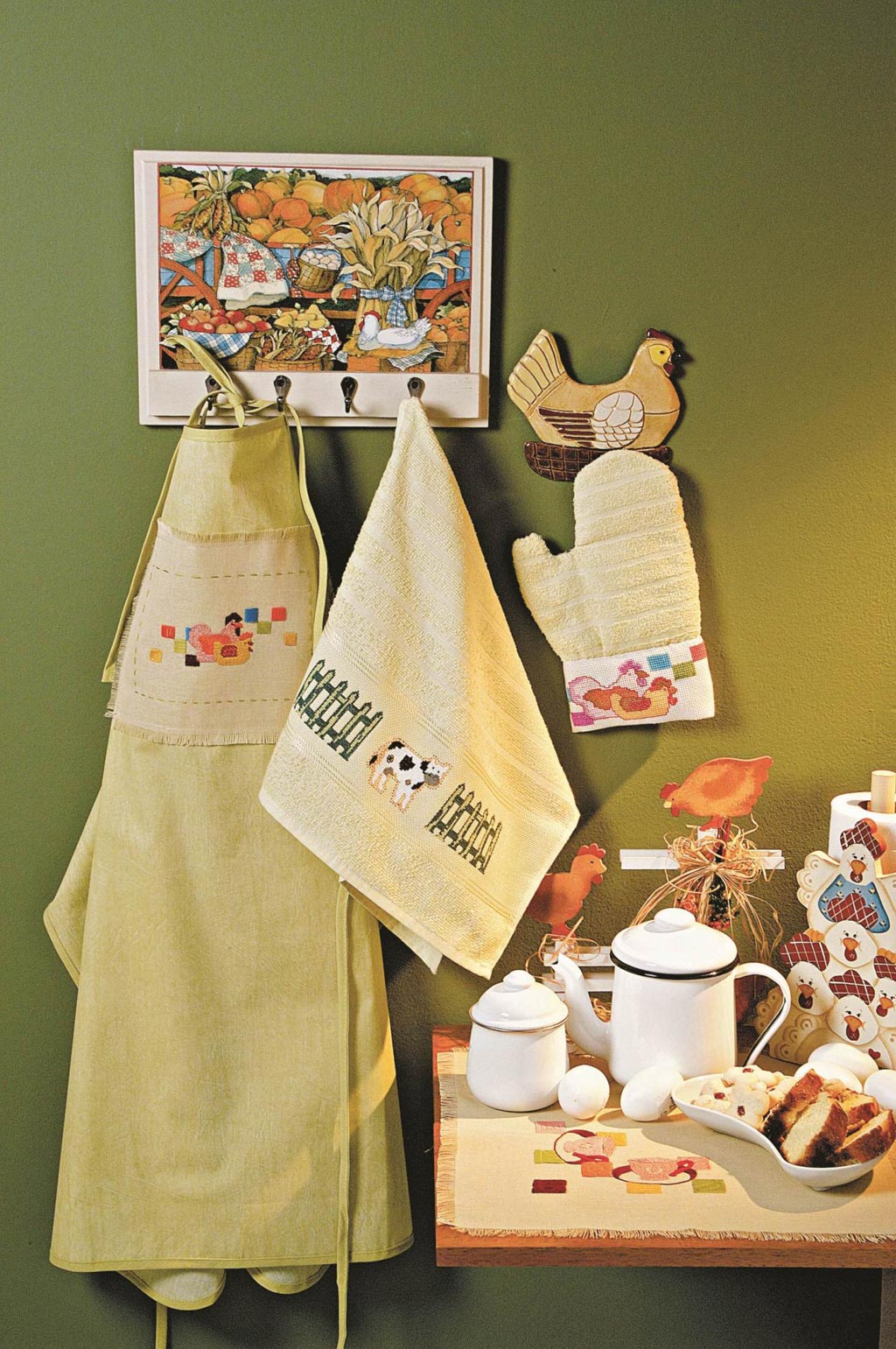 Jogo de Cozinha Country