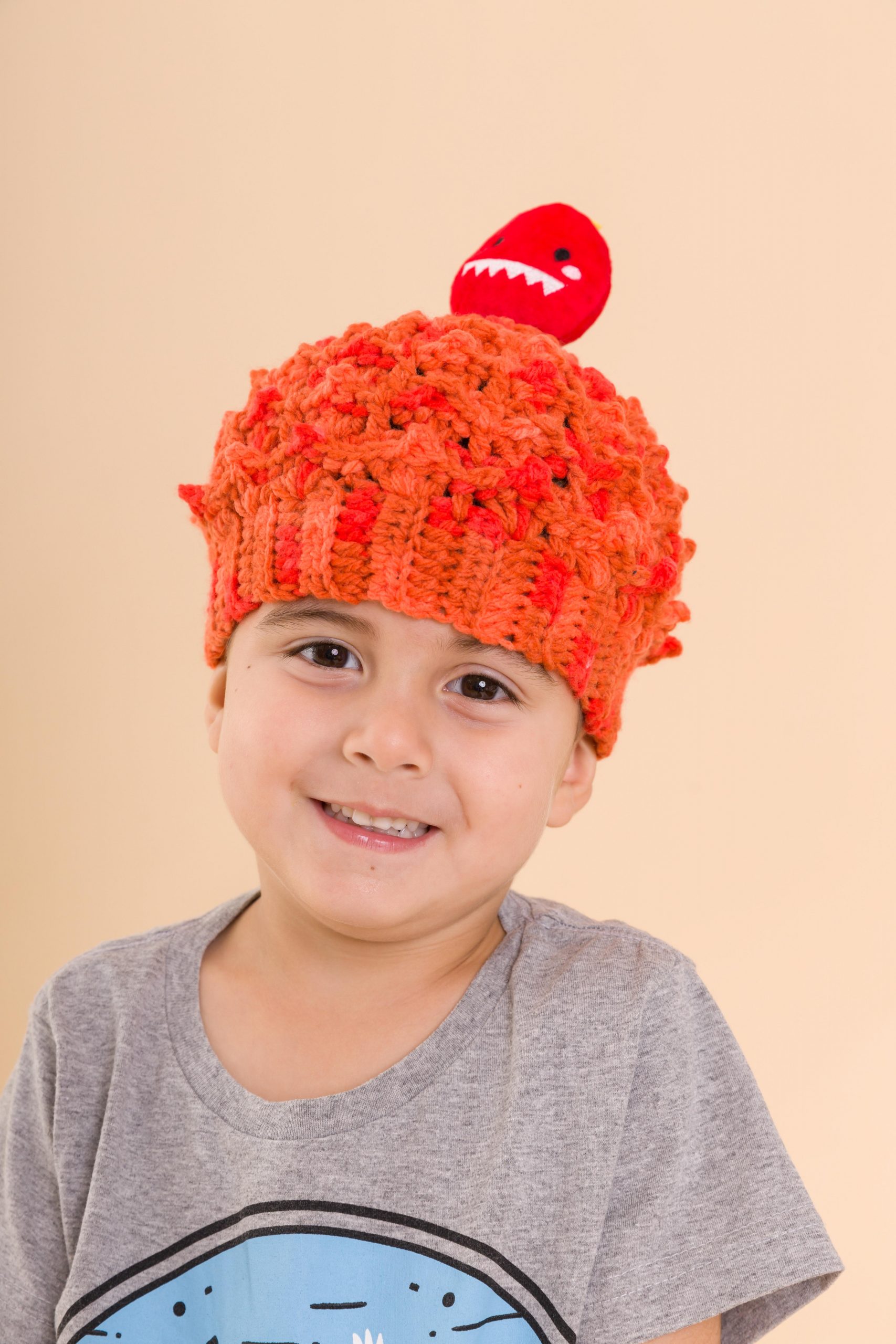 Gorro infantil Dino Léo