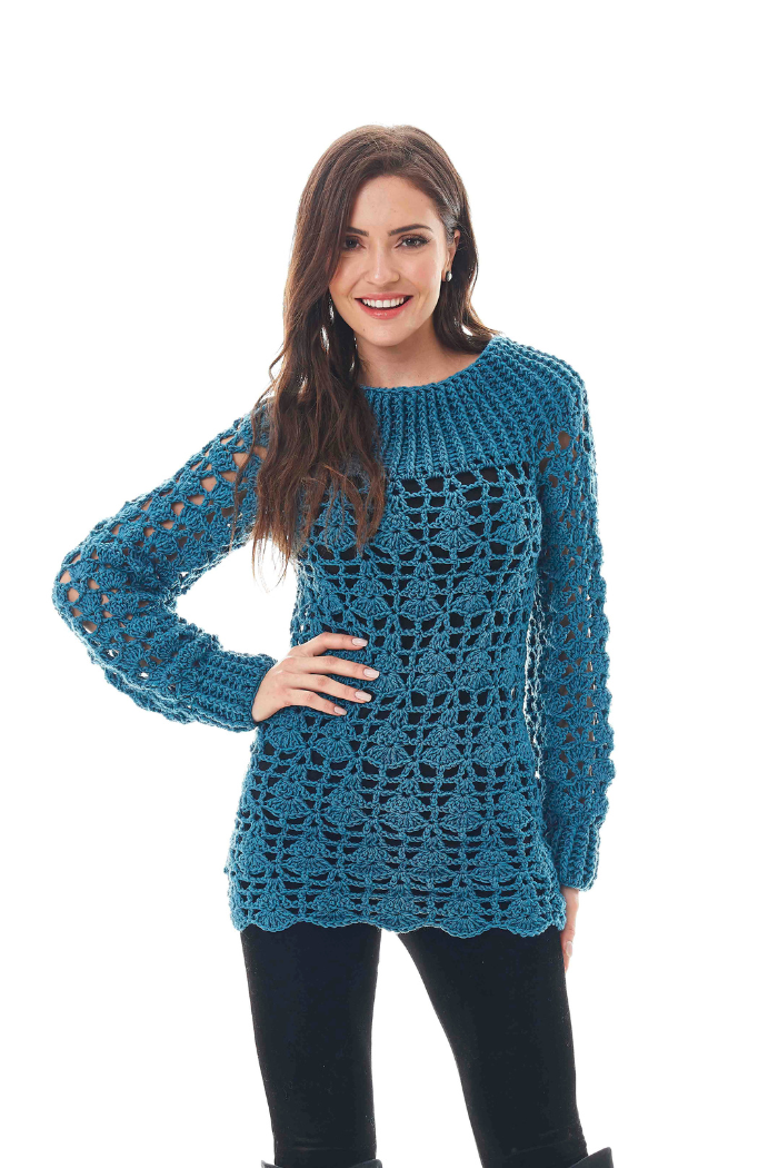Blusa Azul Petróleo