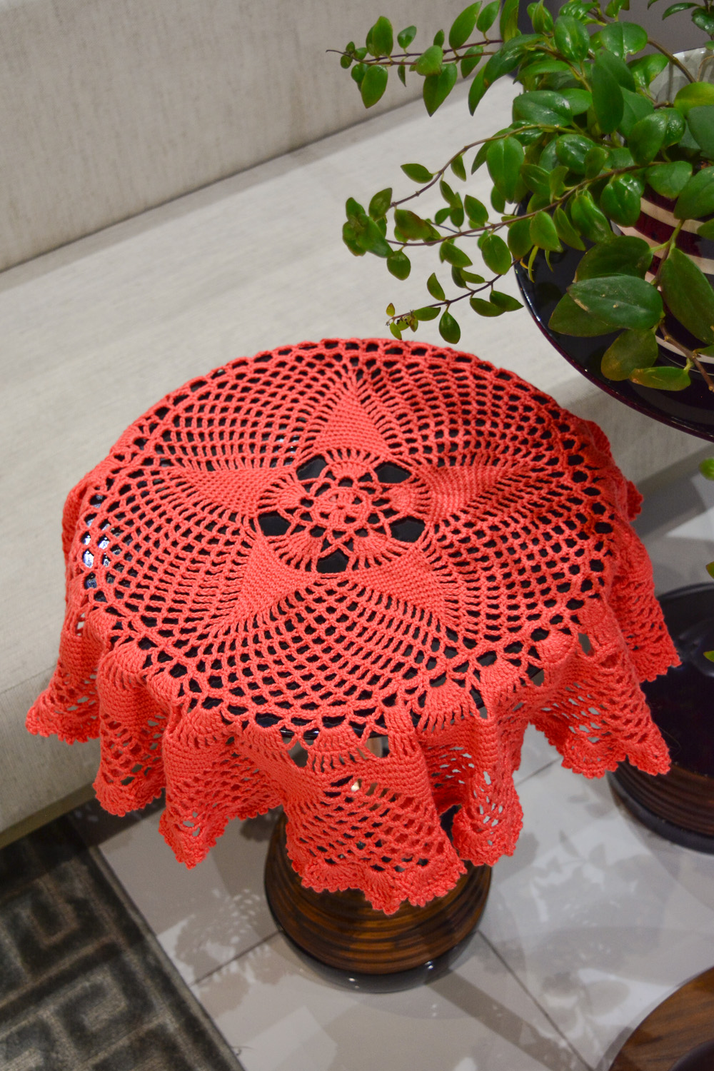 Toalha de Mesa Coral Popular