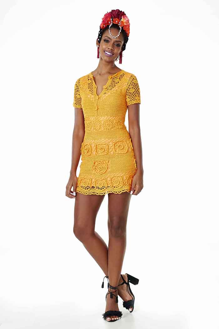 Vestido Cenoura
