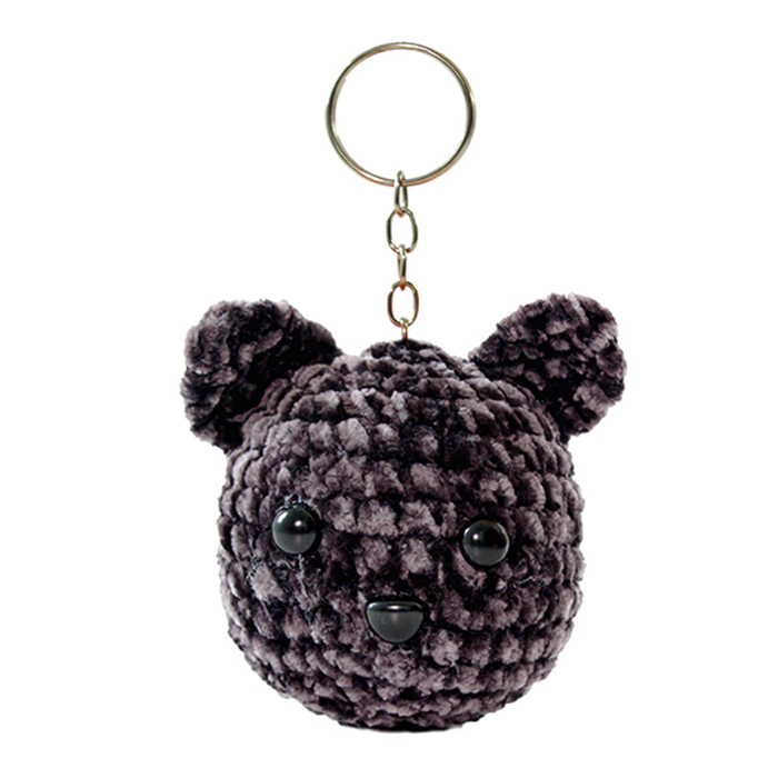Chaveiro Gatinho – Pelúcia Preto