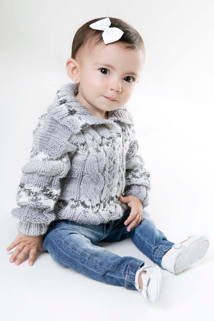 Blusa Cinza Print Baby