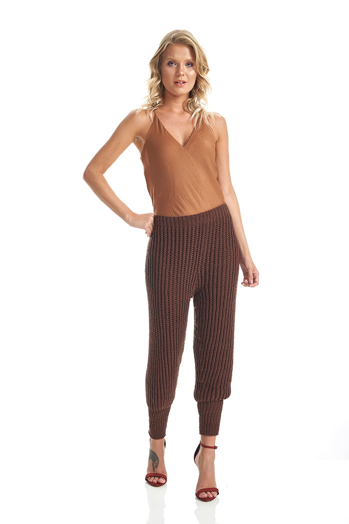 Calça Tabaco