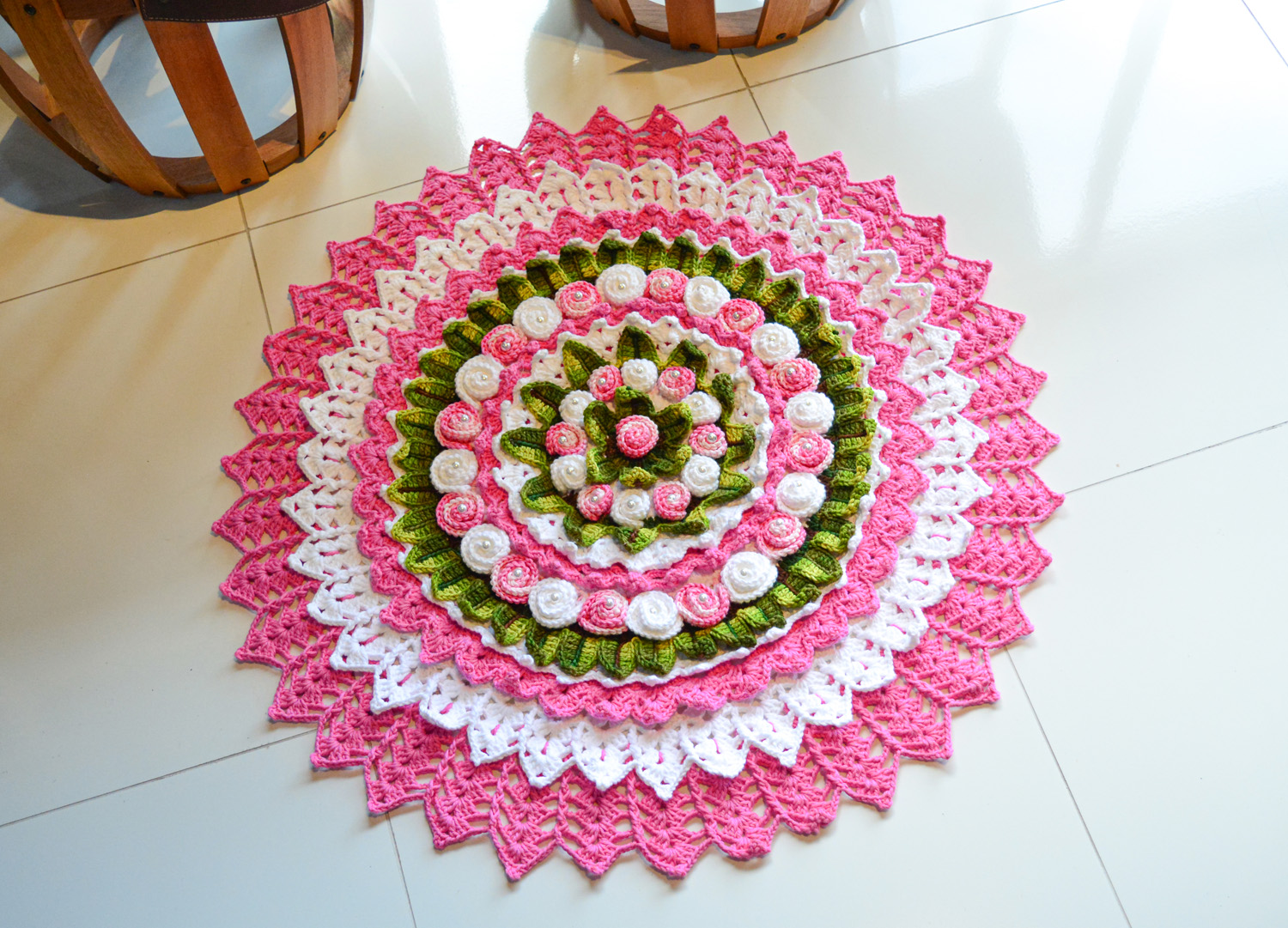Tapete Mantra Flores