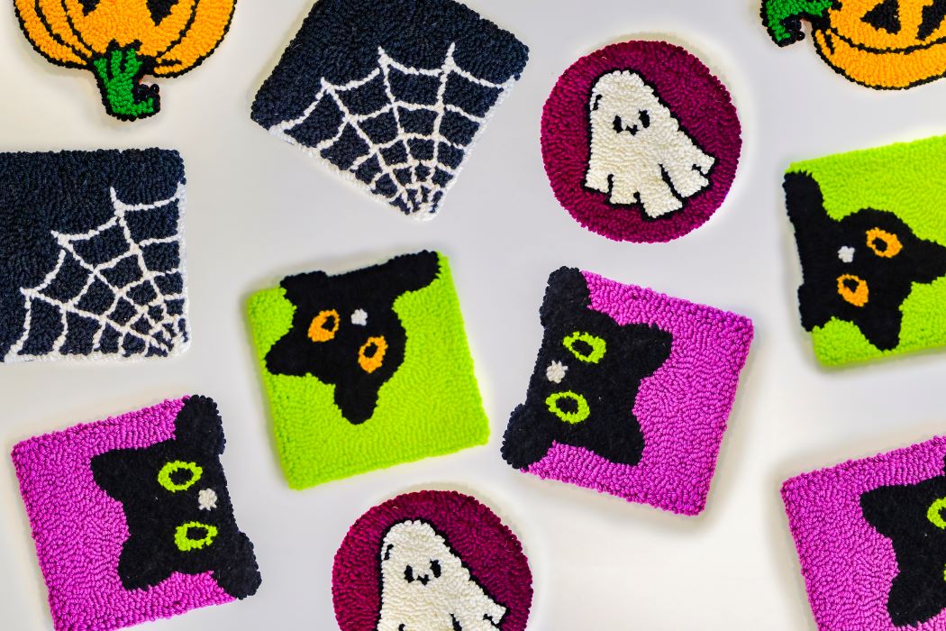 Porta-copo Gatinho - fundo roxo