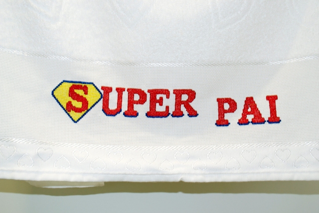 Toalha de Banho Super Pai