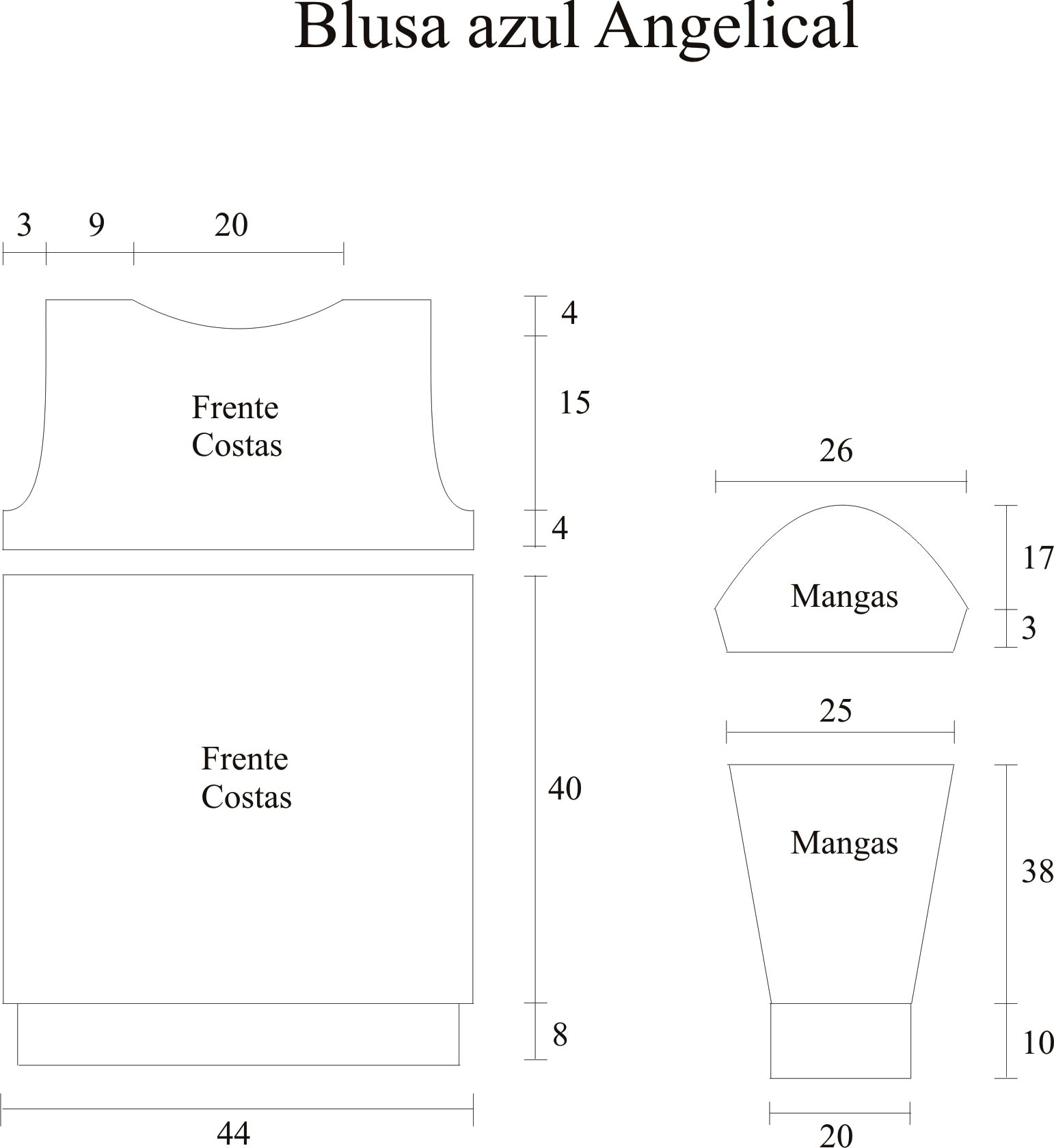 Blusa Angelical