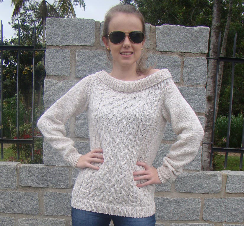 Blusa Tricô Brilho