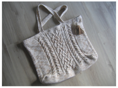 Bolsa Ecobag Tricô