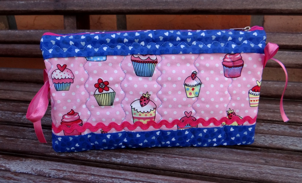 Necessaire duplo compartimento