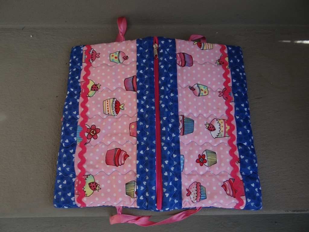 Necessaire duplo compartimento