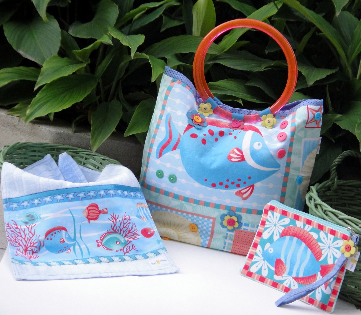 Bolsa Praia - Kit Fundo do Mar