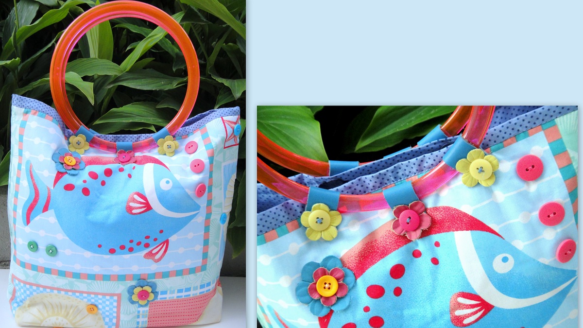 Bolsa Praia - Kit Fundo do Mar